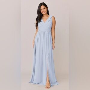 Revelry Kiera Chiffon Dress ‘Love is in the Air’ Blue NWT Size 4